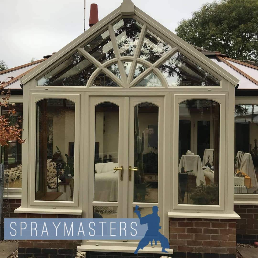 Sprayed Conservatories Guaranteed to last because we are the Best