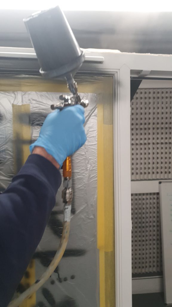 spray training - uPVC Spraying course