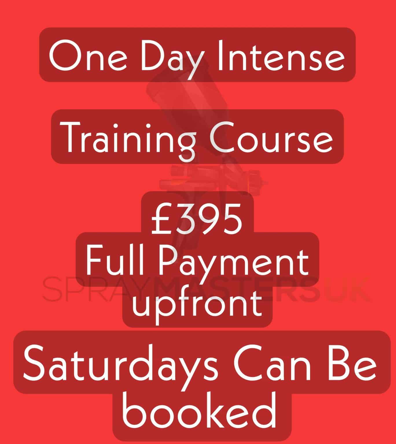 Spray Painting Course Near me uPVC Spraying Course Spraymasters UK