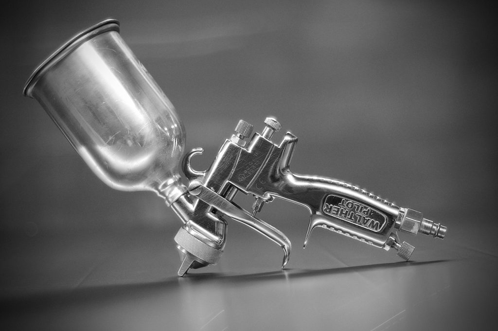 spray gun, cup spray gun, lacquer painting, coating, paint lacquer technology, paint, colour, paint shop, body, vehicle, automobile, spray gun, spray gun, spray gun, spray gun, spray gun - Spray Masters Independent Report